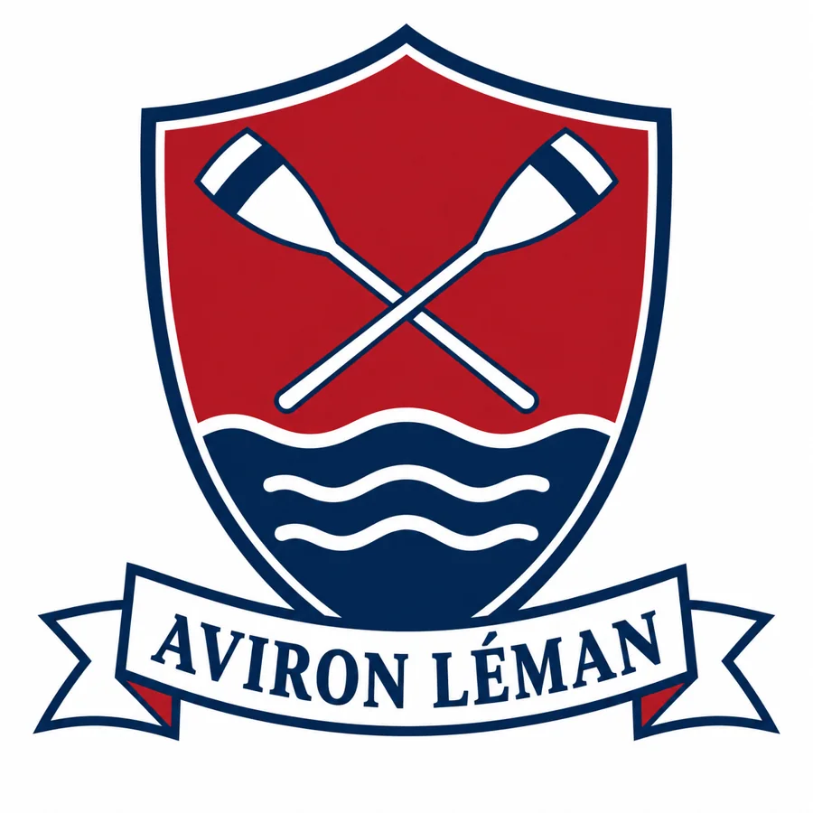 Fichier client : logo du club Aviron Léman, à plat